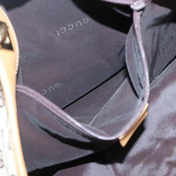 GUCCI GG Canvas Tote Bag Beige Gold 002 1097 2404 Auth ep10320 - Picture 10 of 16
